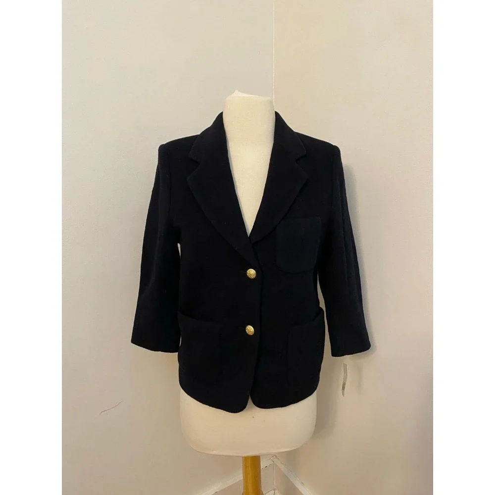 Vintage 1990s Talbots‎ Kids Wool Blazer